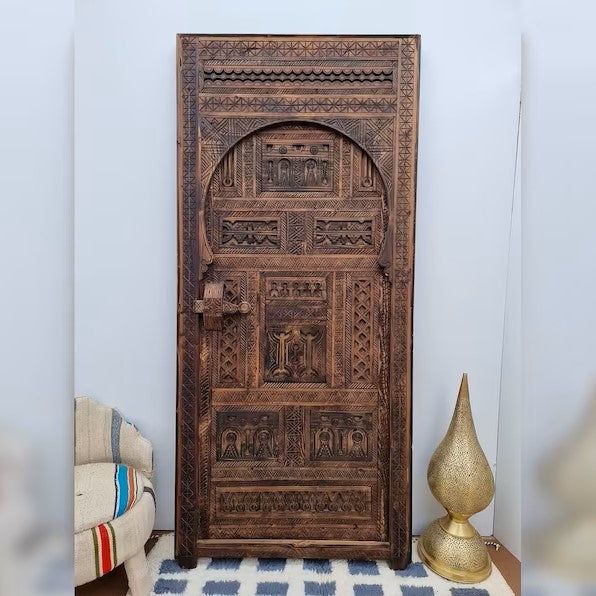 Marrakech Arched Working Door and Frame