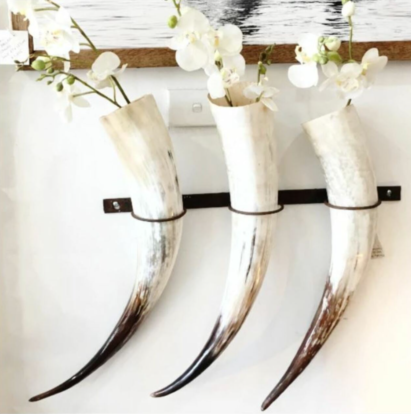 Jola Triple Horn Vase Set