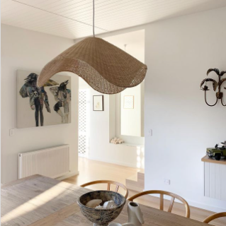 Kudu Wave Lightshade in Natural