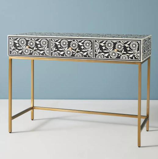 Marrakech Bone Inlay 6 Drawer Chest