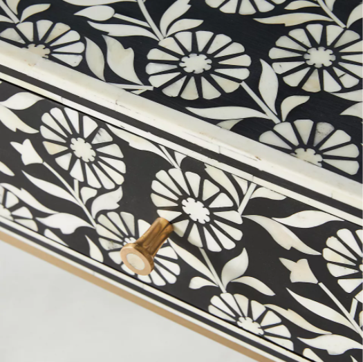 Marrakech Bone Inlay 6 Drawer Chest