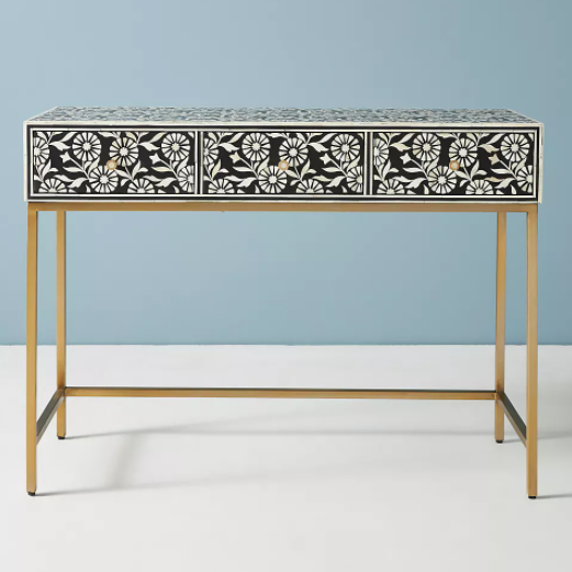 Marrakech Bone Inlay 6 Drawer Chest