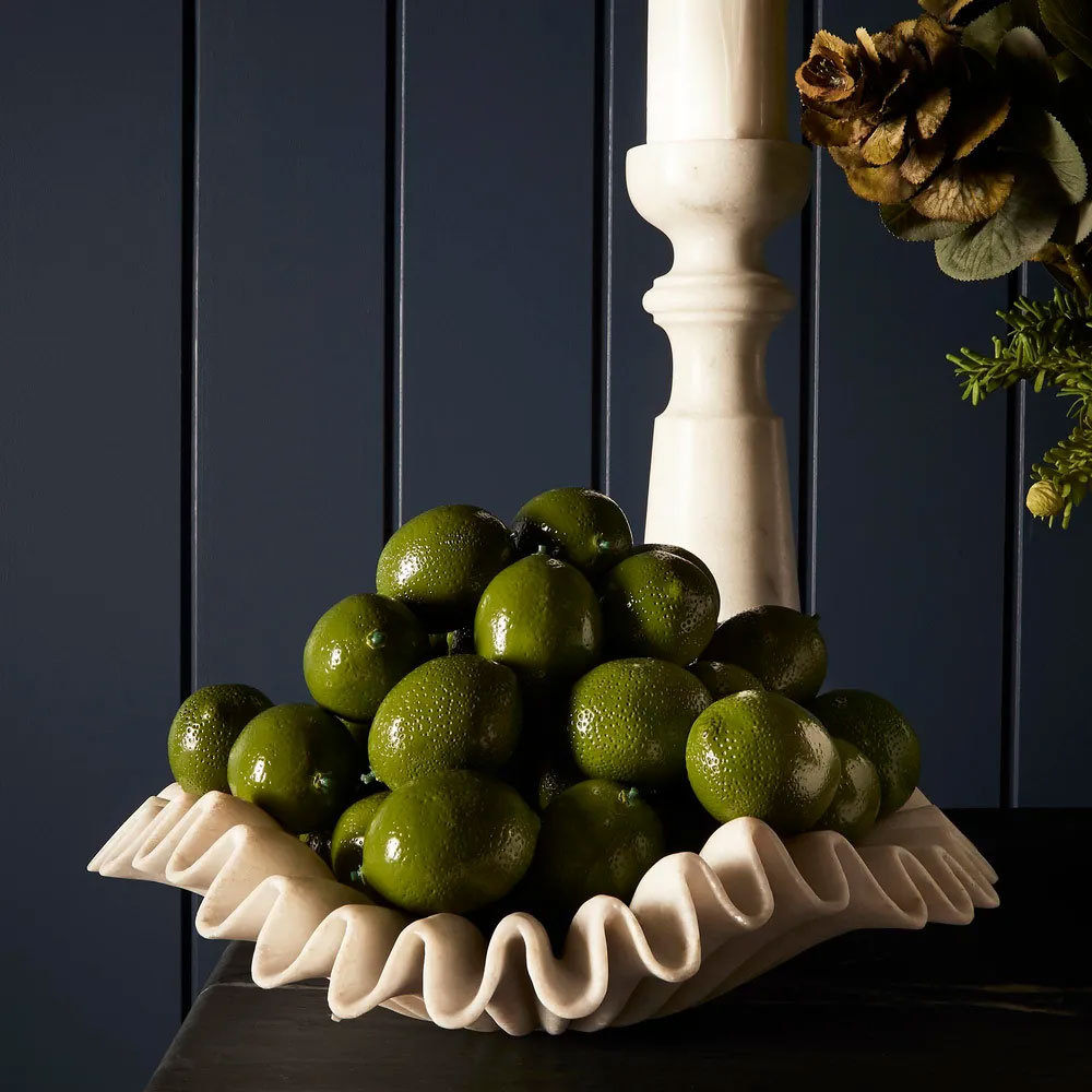 Lehriya Marble Bowl in White
