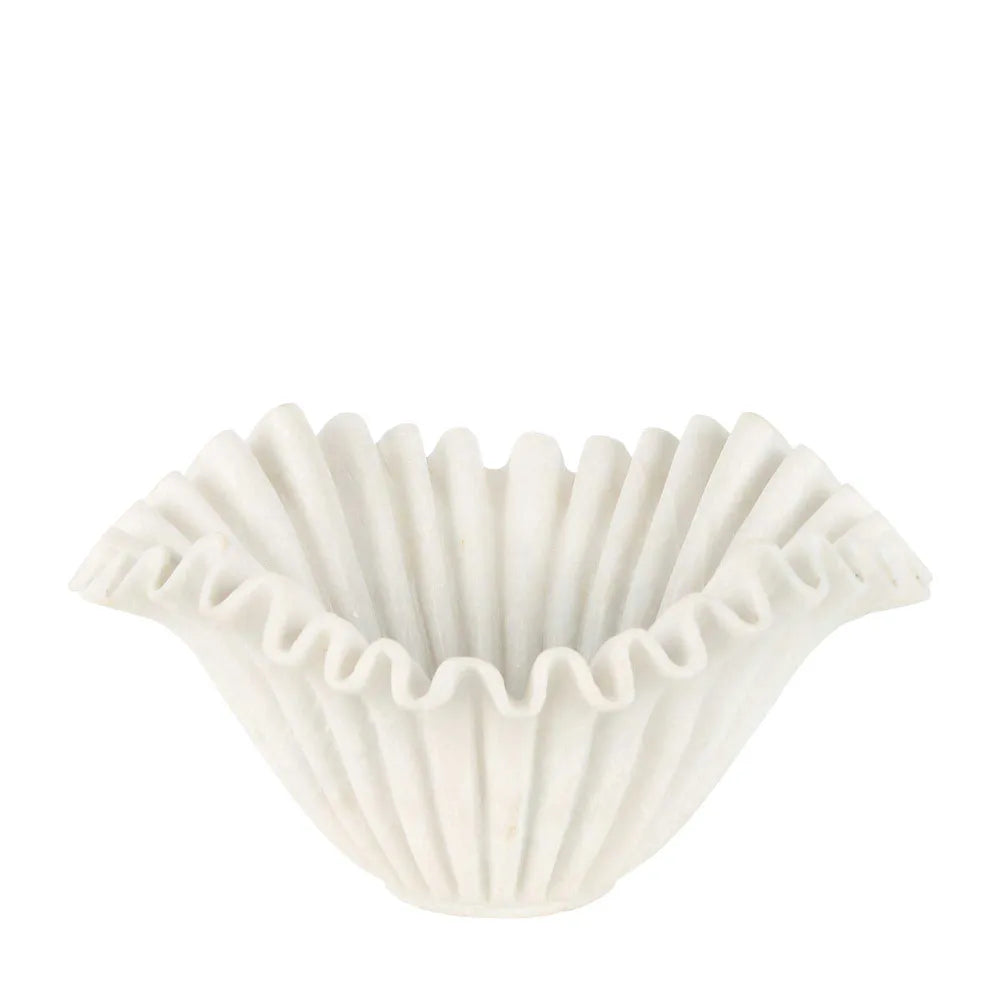 Lehriya Marble Bowl in White