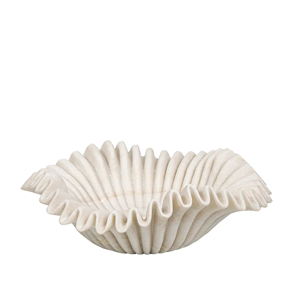 Lehriya Marble Bowl in White