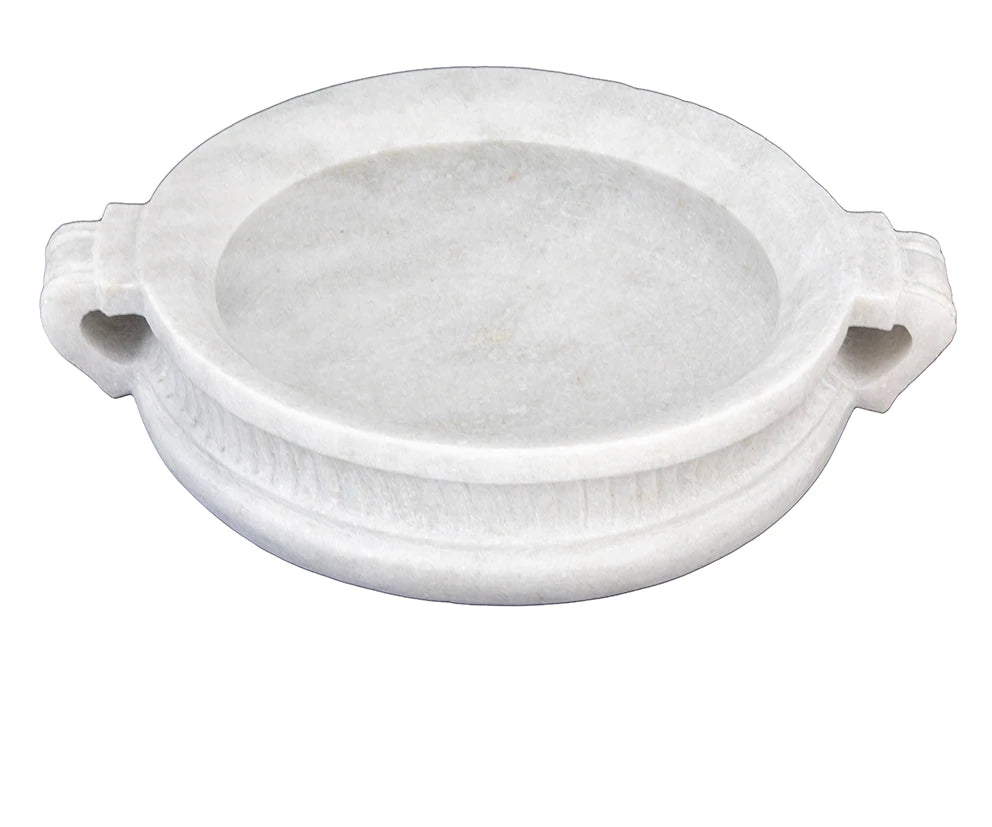 Urli Marble Bowl in White