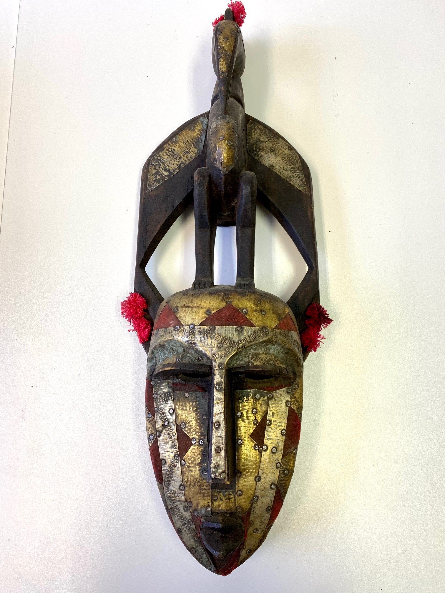 Vintage Senufo Bird Mask