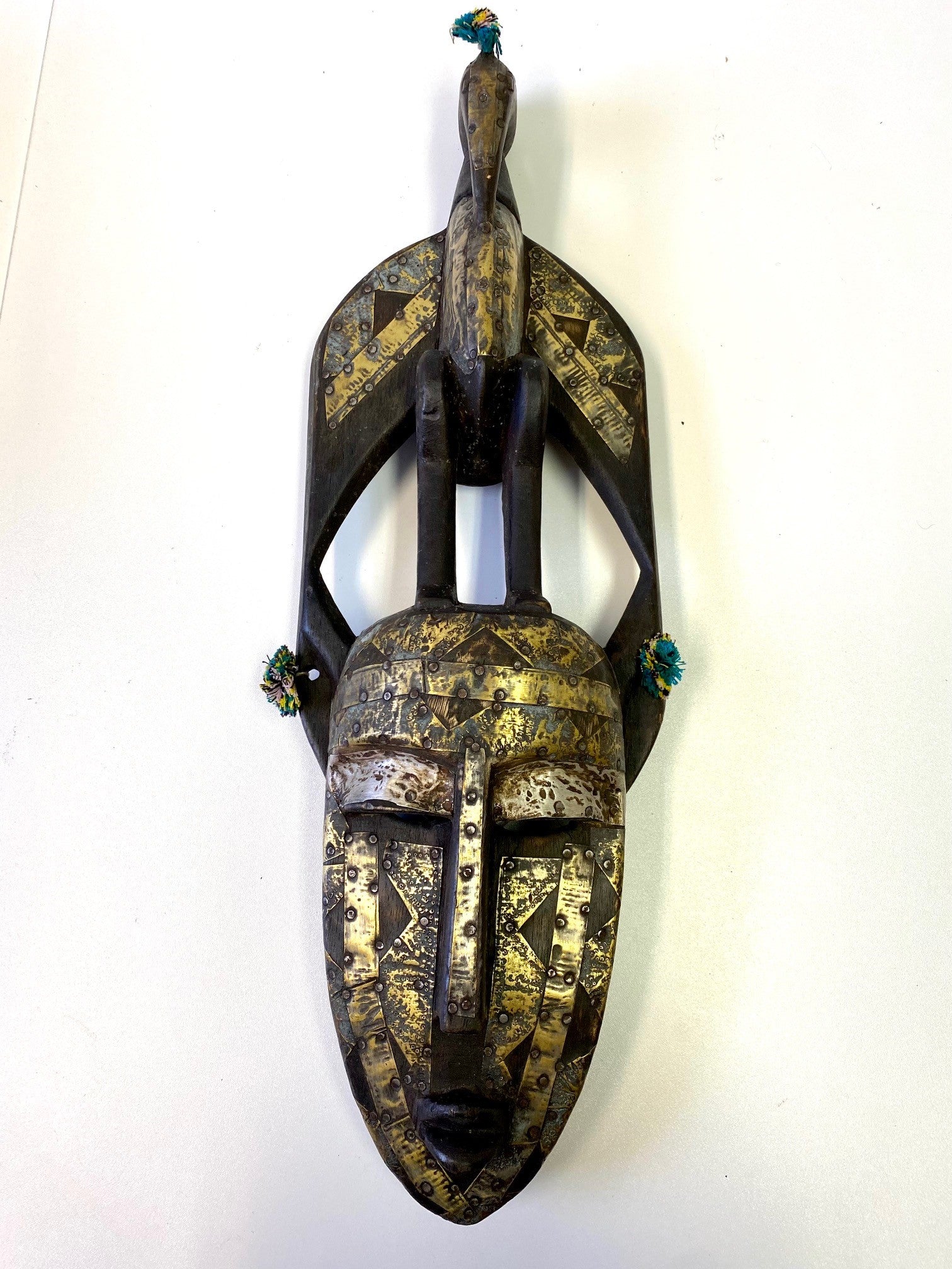 Vintage Senufo Bird Mask