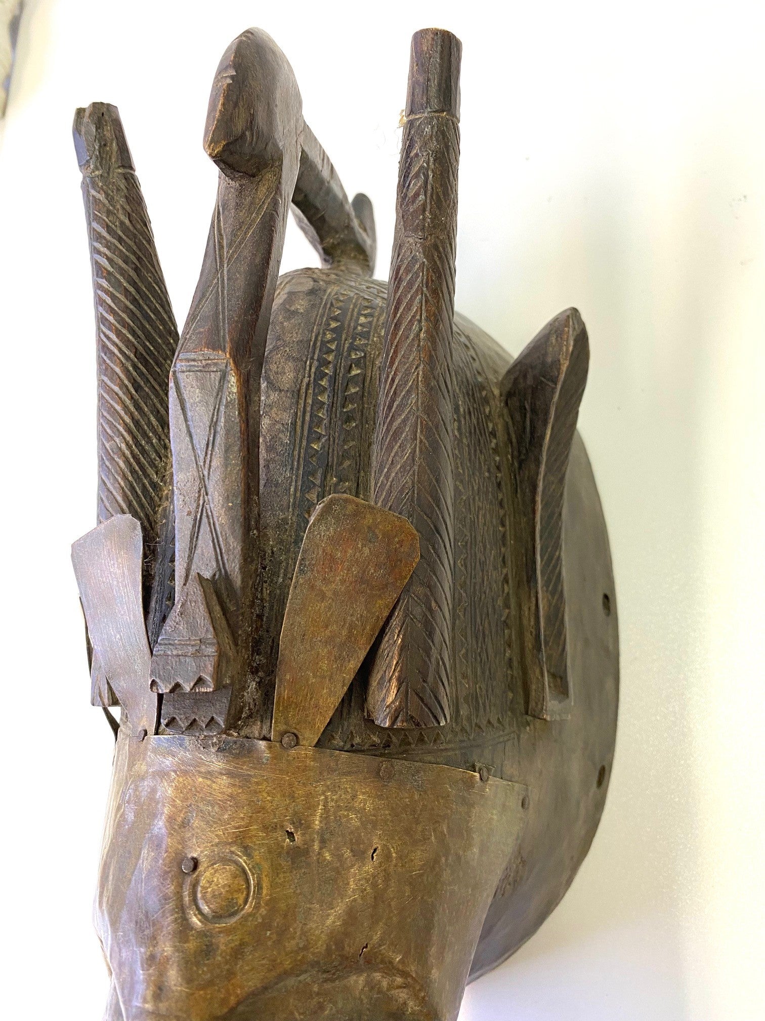 Vintage Bronze Marka Mask