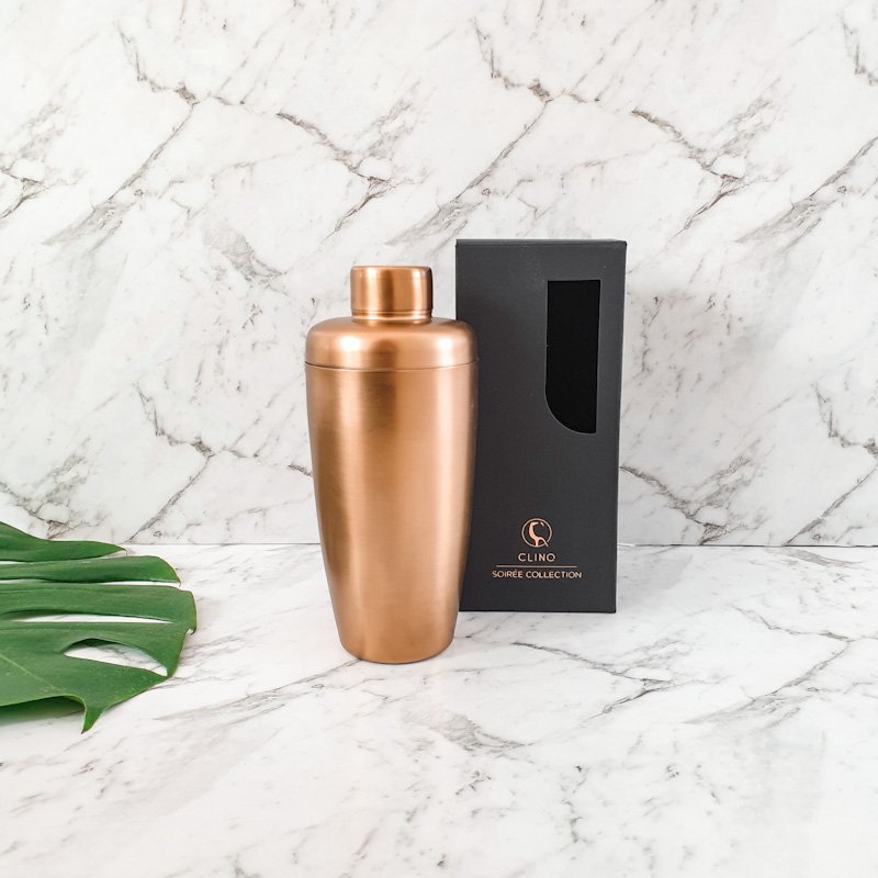 Manhattan Matt Copper Cocktail Shaker