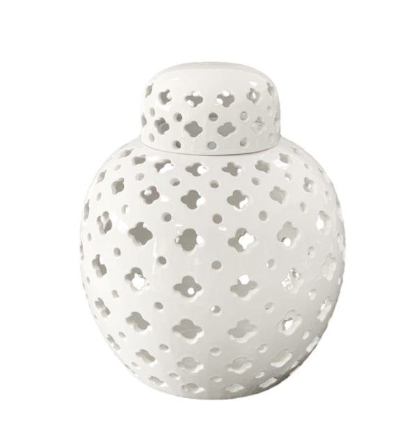 Hampton's Lace Temple Jar