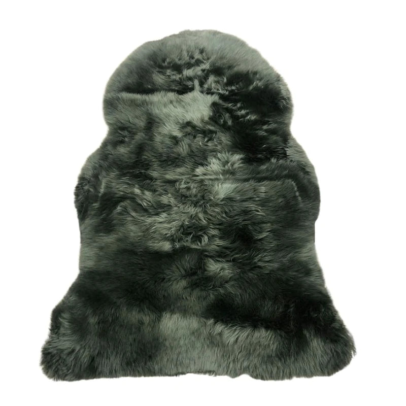 Merino Sheepskin Rug in Olive