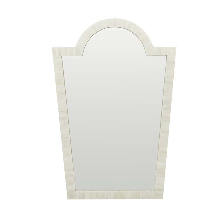 Moroccan Arch Bone Inlay Mirror