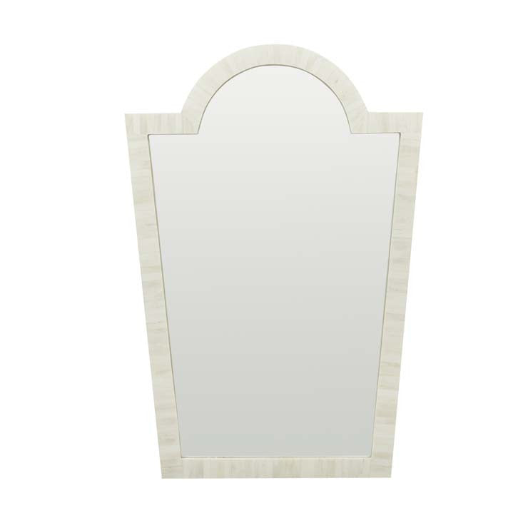 Moroccan Arch Bone Inlay Mirror