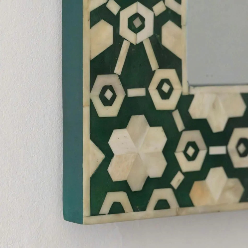 Garland Bone Inlay Mirror