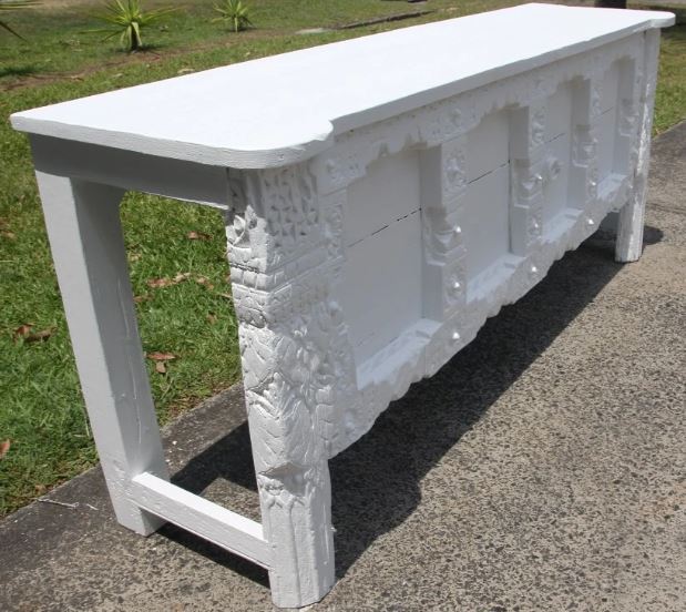Old Door Console