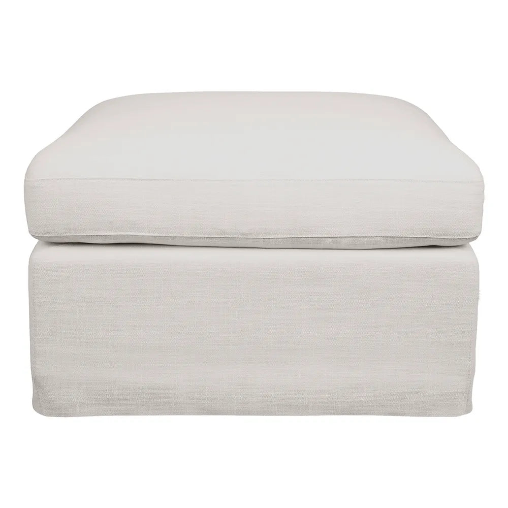 Birkshire Slip Cover Ottoman