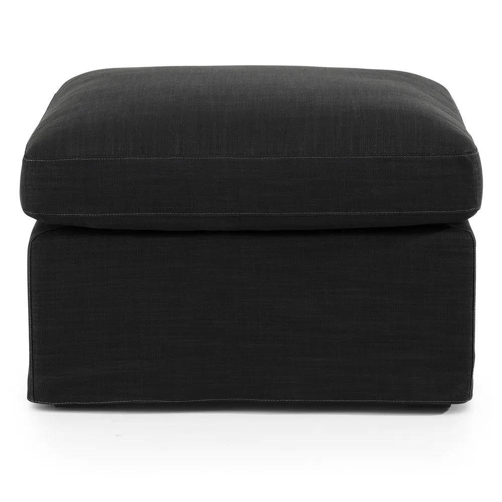 Birkshire Slip Cover Ottoman