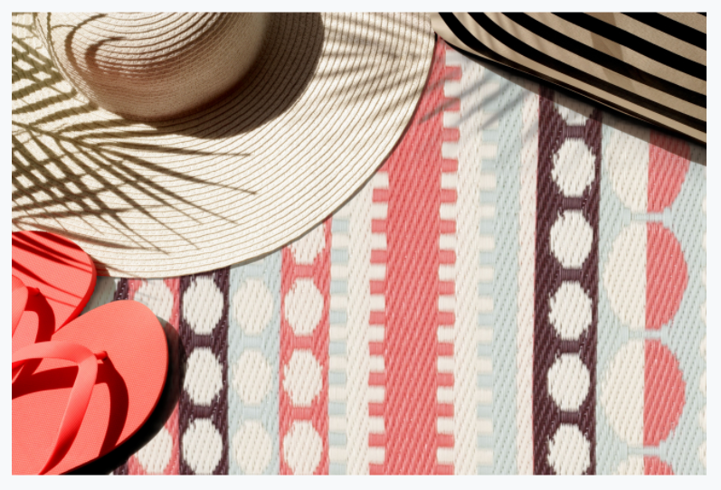 Rovaniemi Recycled Plastic Outdoor Rug