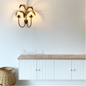 Palm Springs Wall Sconce in Matt Bronze
