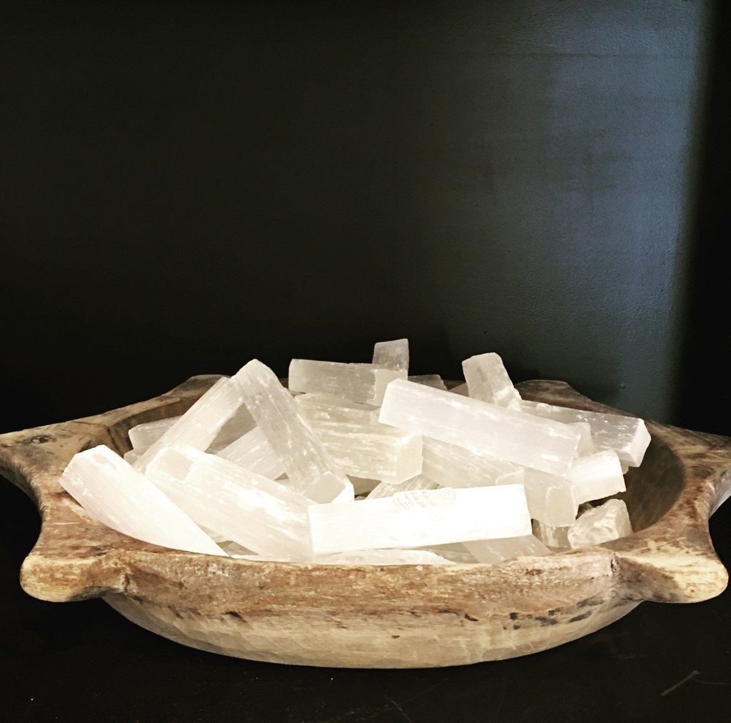 Moroccan Selenite Rod