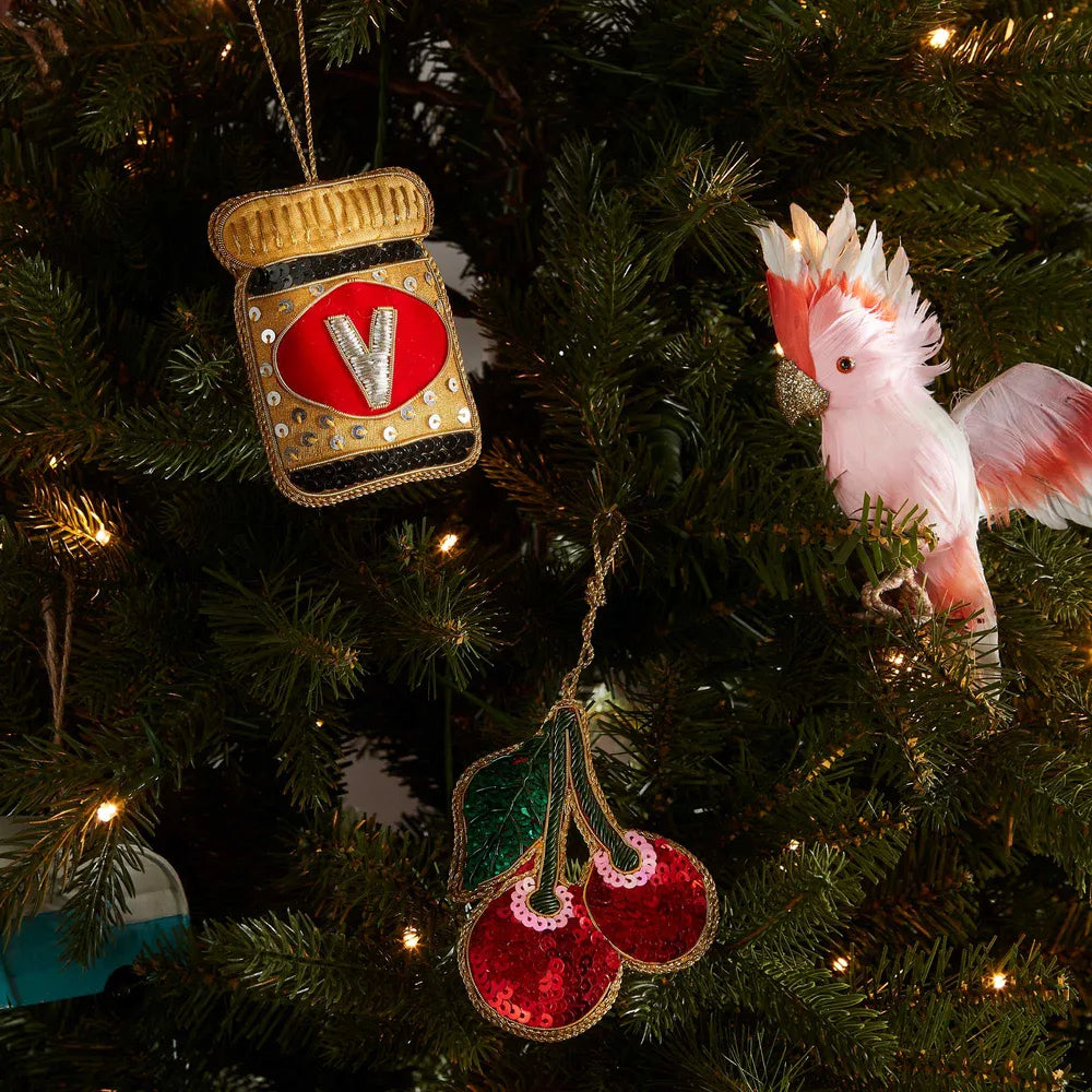 Vegemite Sequin Hanging Decoration