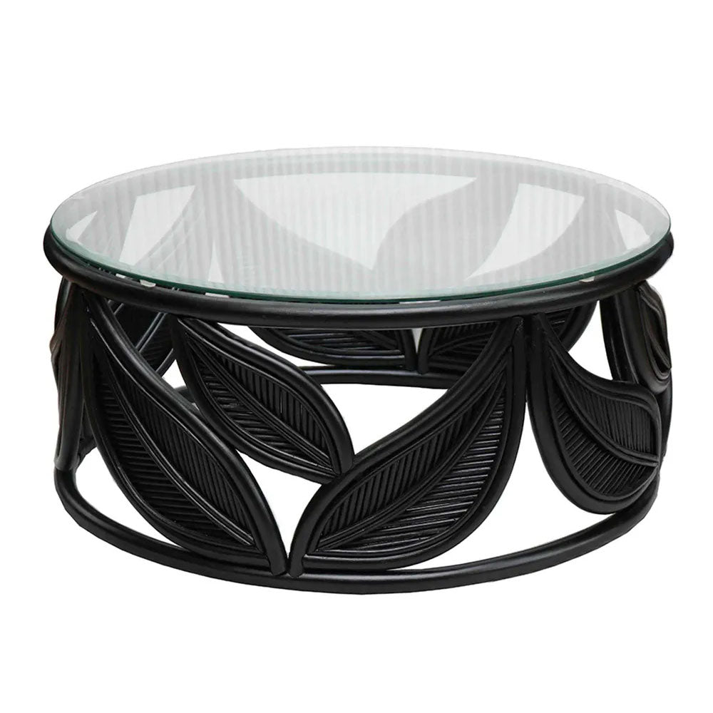 Seville Leaf Table in Black