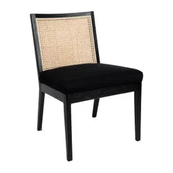 Kane Black Rattan Dining Chair