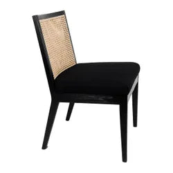 Kane Black Rattan Dining Chair
