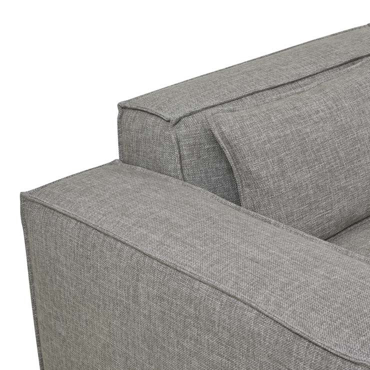 Felix Block Four Seater Sofa in Grey