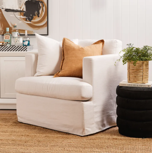 Twirl Stool in Black