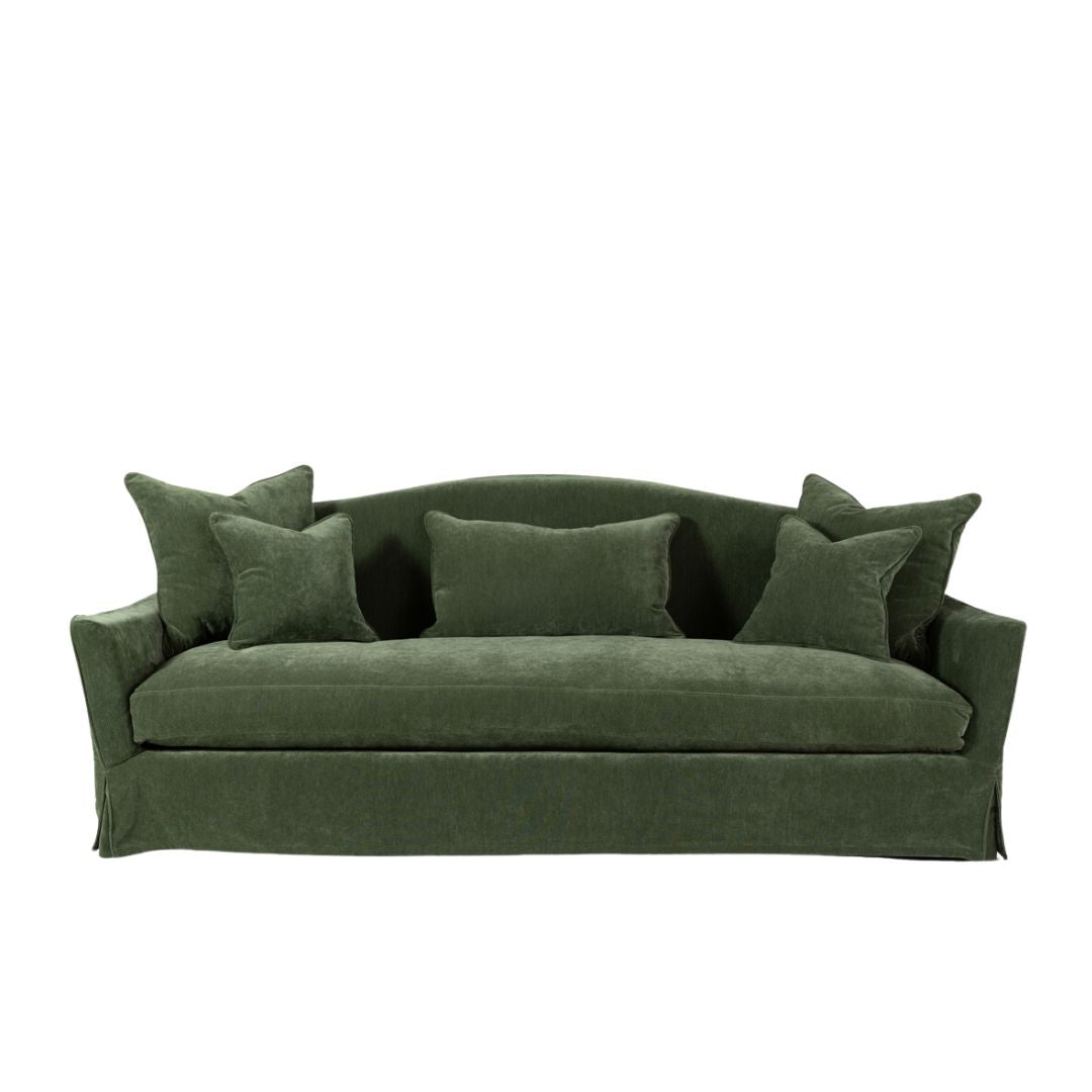 Chelsea Camelback Sofa in Forest