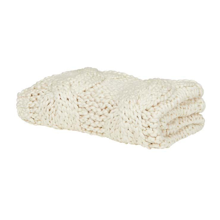 Vanlife Cable Knit Throw