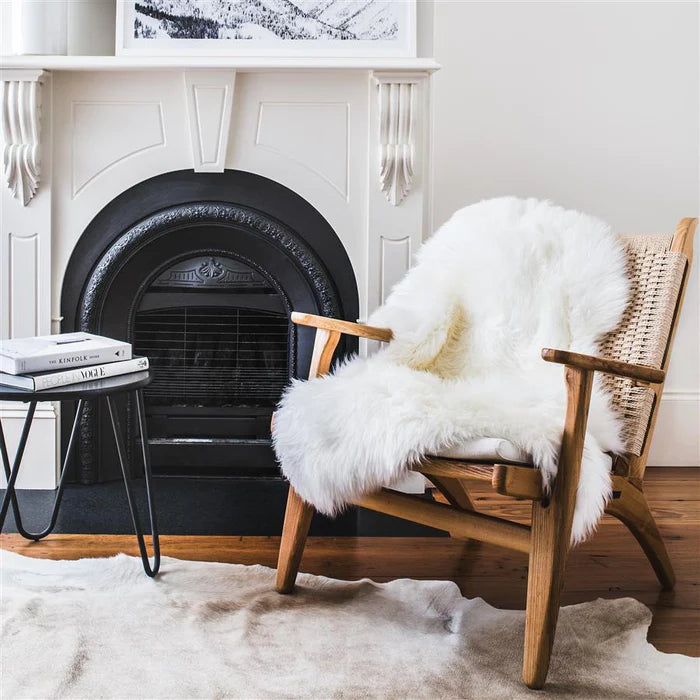Merino Sheepskin Rug in White