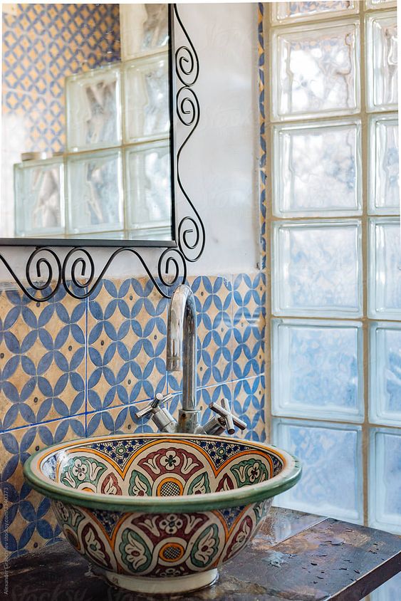 Moroccan Ceramic Basins