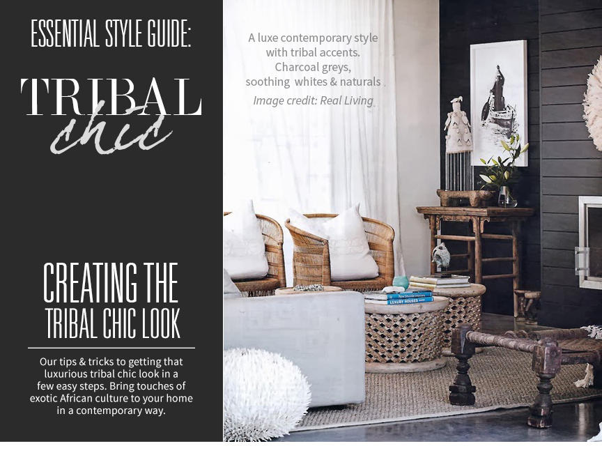 Tribal interior design - A style guide to help you understand a tribal style